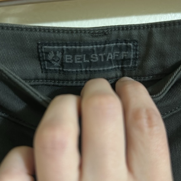 EUC Belstaff Zippered Chocolate Brown Jeans - Picture 4 of 8